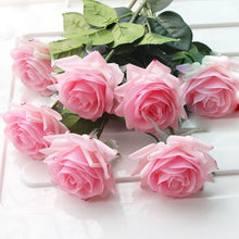 Load image into Gallery viewer, 7 Pcs Real Touch Rose Branch
